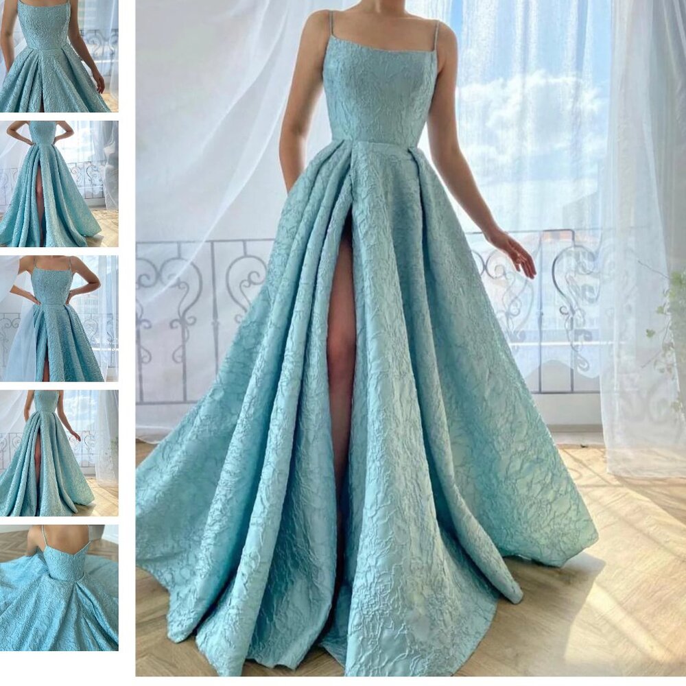 Teuta Matoshi Dreamy Textured Gown